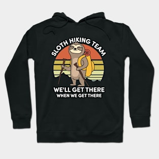 Sloth Hiking Team Hoodie